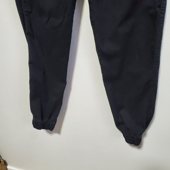 DUER DU/ER Live Lite Twill Joggers Pants Pull-On Stretch Black Women's XS x 27" - Picture 6 of 16